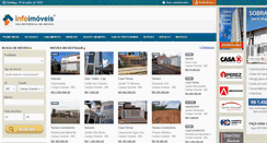Desktop Screenshot of infoimoveis.com.br
